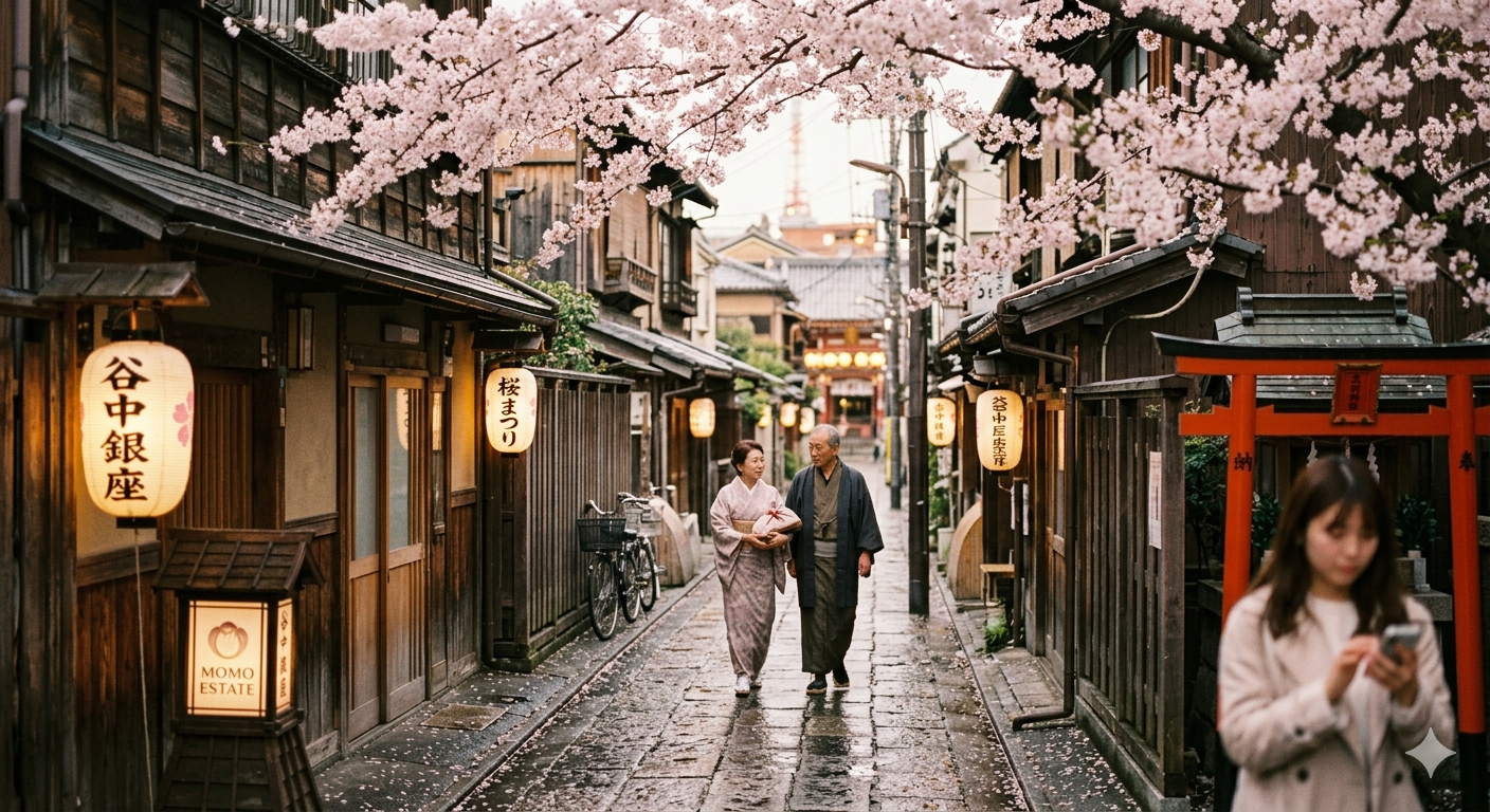 In the rapid pulse of 2026 Tokyo, where skyscrapers touch the clouds and AI-driven transport hums through the streets, there exists an "Eightfold Path"—a series of cultural anchors that connect the modern resident to the city's ancient spiritual geography. At Momo Estate, we believe that the most valuable real estate isn't just defined by square footage, but by its proximity to these "Power Spots" and the historic alleys (roji) that whisper the stories of old Edo. For the international resident, walking this path isn't just about sightseeing; it’s about finding a sense of belonging in a city that has spent centuries perfecting the art of the "hidden sanctuary." 1. The Gateway of Silence: Meiji Jingu (Shibuya/Harajuku) Your journey begins where the forest meets the city. Meiji Jingu is more than a shrine; it is a 70-hectare man-made forest designed to be self-sustaining. The Experience: Walking the wide gravel paths, the sound of Harajuku’s fashion districts fades into a rhythmic crunch underfoot. The "Roji" Connection: Explore the backstreets of Sendagaya nearby, where quiet residential pockets offer a glimpse of sophisticated, slow-paced Tokyo life. 2. The Crimson Tunnel: Hie Shrine (Chiyoda) Located in the heart of the political district, Hie Shrine is a high-tech resident's spiritual refuge. It features a stunning staircase of vermilion torii gates that rivals Kyoto’s Fushimi Inari. The Experience: It is a place for success and protection—a favorite for Tokyo’s business elite. Neighborhood Insight: Living in Akasaka puts you at this intersection of power and peace. 3. The Scholar’s Retreat: Yushima Tenmangu (Bunkyo) Dedicated to the god of learning, this shrine is an architectural anchor for the academic and literary soul of Tokyo. The Experience: During plum blossom season, the air is thick with fragrance and the hopes of students. The "Roji" Connection: The surrounding Hongo area is a labyrinth of historic slopes and wooden stairs, perfect for those who seek a home with an intellectual pedigree. 4. The Golden Dragon: Senso-ji & Asakusa-jinja (Taito) No journey is complete without the energy of Asakusa. While Senso-ji is a Buddhist temple, the adjacent Asakusa Shrine honors the three men who founded it. The Experience: This is the heart of Shitamachi (Low City) culture—vibrant, communal, and loud. Neighborhood Insight: This area is ideal for those looking for investment properties with high cultural tourism value. 5. The Valley of Spirits: Nezu Shrine (Bunkyo) One of the oldest shrines in Tokyo, Nezu-jinja is famous for its hillside of azaleas and its 1,900-year history. The Experience: It escaped the fires of WWII, making its buildings some of the few authentic Edo-period structures remaining. The "Roji" Connection: This is the entrance to the Yanaka-Nezu-Sendagi (Yanesen) area, where Tokyo’s most famous historic alleys remain untouched by time. 6. The Guardian of the East: Kanda Myojin (Chiyoda) A shrine that has fully embraced 2026, Kanda Myojin is the protector of the electronics district, Akihabara. You can even buy charms to protect your computer servers and software from "bugs." The Experience: A perfect blend of pop culture and ancient ritual. Neighborhood Insight: Living here offers a high-energy lifestyle with immediate access to Tokyo’s tech core. 7. The Riverside Sanctuary: Suitengu (Chuo) Rebuilt with a stunning modern-organic aesthetic, Suitengu is a masterpiece of contemporary shrine architecture. The Experience: Focused on safe childbirth and family, it represents the nurturing side of the city. Neighborhood Insight: The nearby Ningyocho district is a treasure trove of traditional crafts and family-owned shops. 8. The Urban Zen: Zojoji & Shiba Daijingu (Minato) Nestled under the shadow of Tokyo Tower, Zojoji provides a dramatic visual of Tokyo’s "Heritage vs. High-Tech" identity. The Experience: The rows of Jizo statues draped in red caps offer a poignant space for reflection amidst the Minato skyscrapers. Neighborhood Insight: This is the ultimate location for the luxury expat lifestyle, combining global business access with deep historical roots. Discover Your Own Path with Momo Estate At Momo Estate, we understand that moving to Tokyo is a spiritual and cultural transition as much as a physical one. Our services are designed to help you find your place within this Eightfold Path. Cultural Context Consulting We don't just show you apartments; we show you the neighborhood's soul. Whether you want to live near the quiet "roji" of Yanesen or the high-tech energy of Chiyoda, we match your personality to the city's geography. Seamless Relocation Logistics