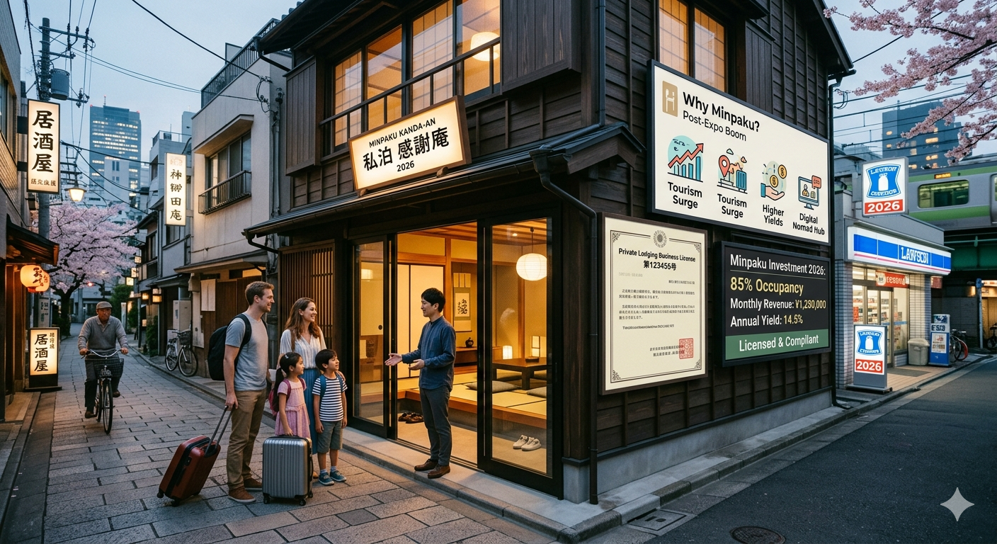 Why investing in Minpaku is a wise move in 2026