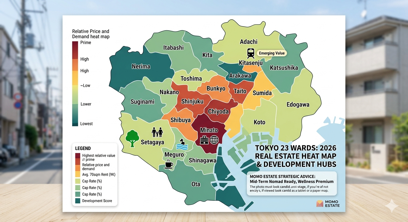 The 2026 Tokyo report: Where to invest and live now
