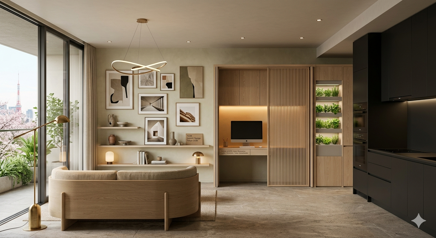 2026 interior design trends for the Tokyo creative