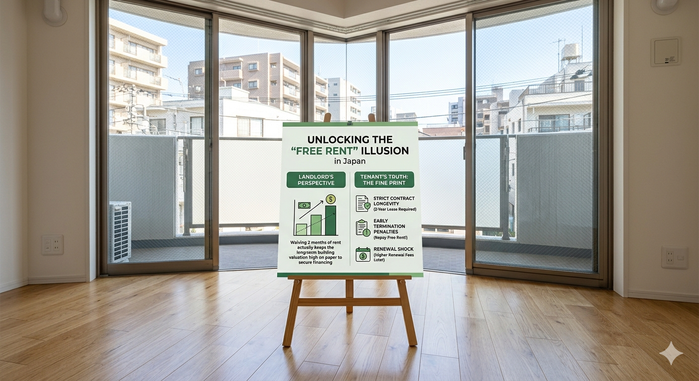 Chiba vs. Tokyo: The foreigner's honest guide to living east of the capital in 2026 What’s the catch behind 1-3 months of free rent?